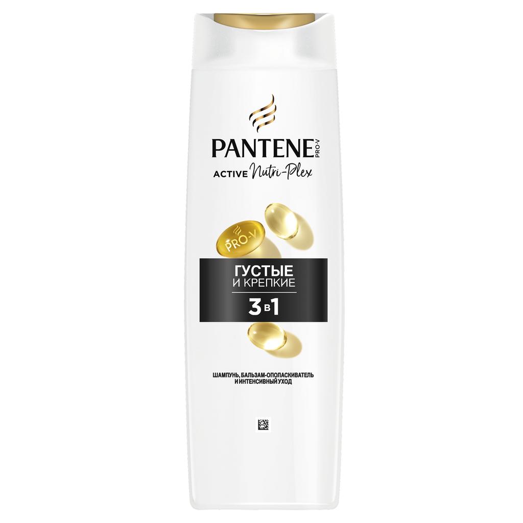 Шампунь 3 в 1 PANTENE Pro-V Густые и крепкие для тонких и ослабленных волос 360 мл