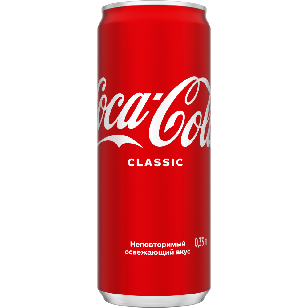 Напиток сильногазированный Coca-Cola, 330 мл