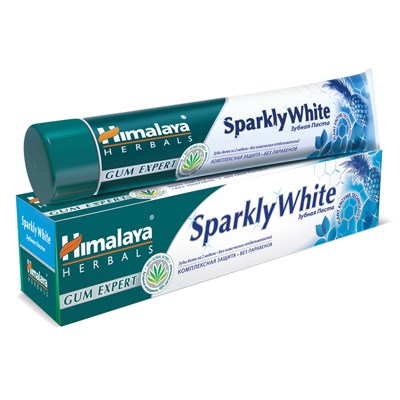 Зубная паста "Total White" Отбеливающий уход, марка "Himalaya Since 1930", 50 мл 