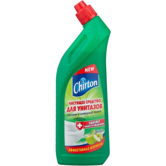 Средство Чиртон д/унитаза Яблоко 750мл (6) (9040300348)
