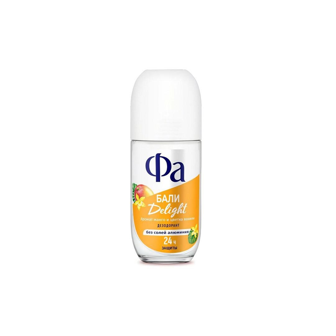 Дезодорант-антиперспирант роликовый FA Ритмы Острова Бали Delight, 50 мл