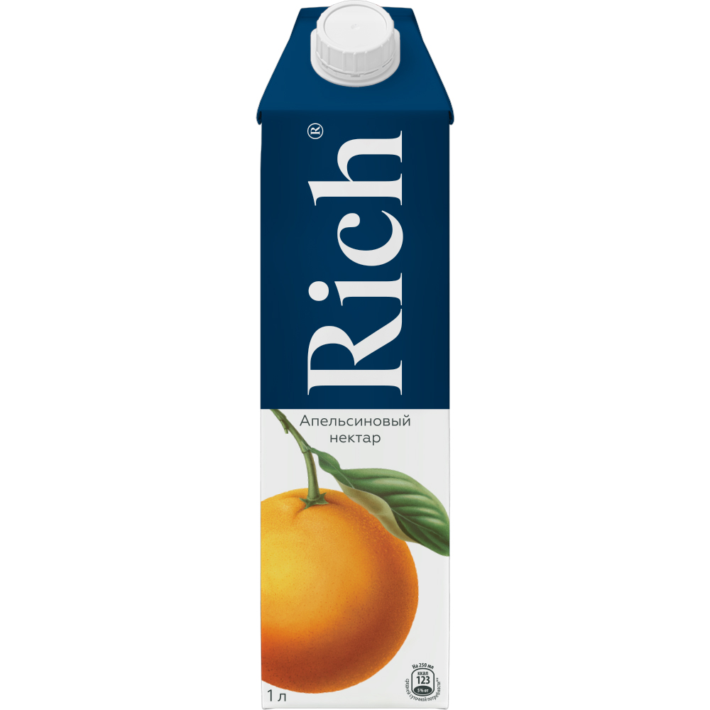Апельсиновый нектар, т.з. «Рич» 1 л