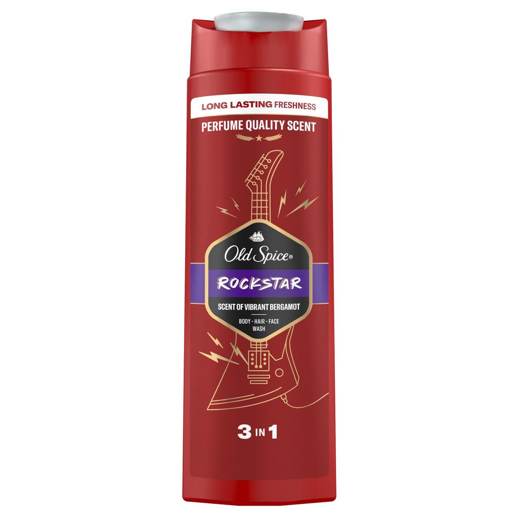 Мужской гель для душа + шампунь OLD SPICE Rockstar 400 мл
