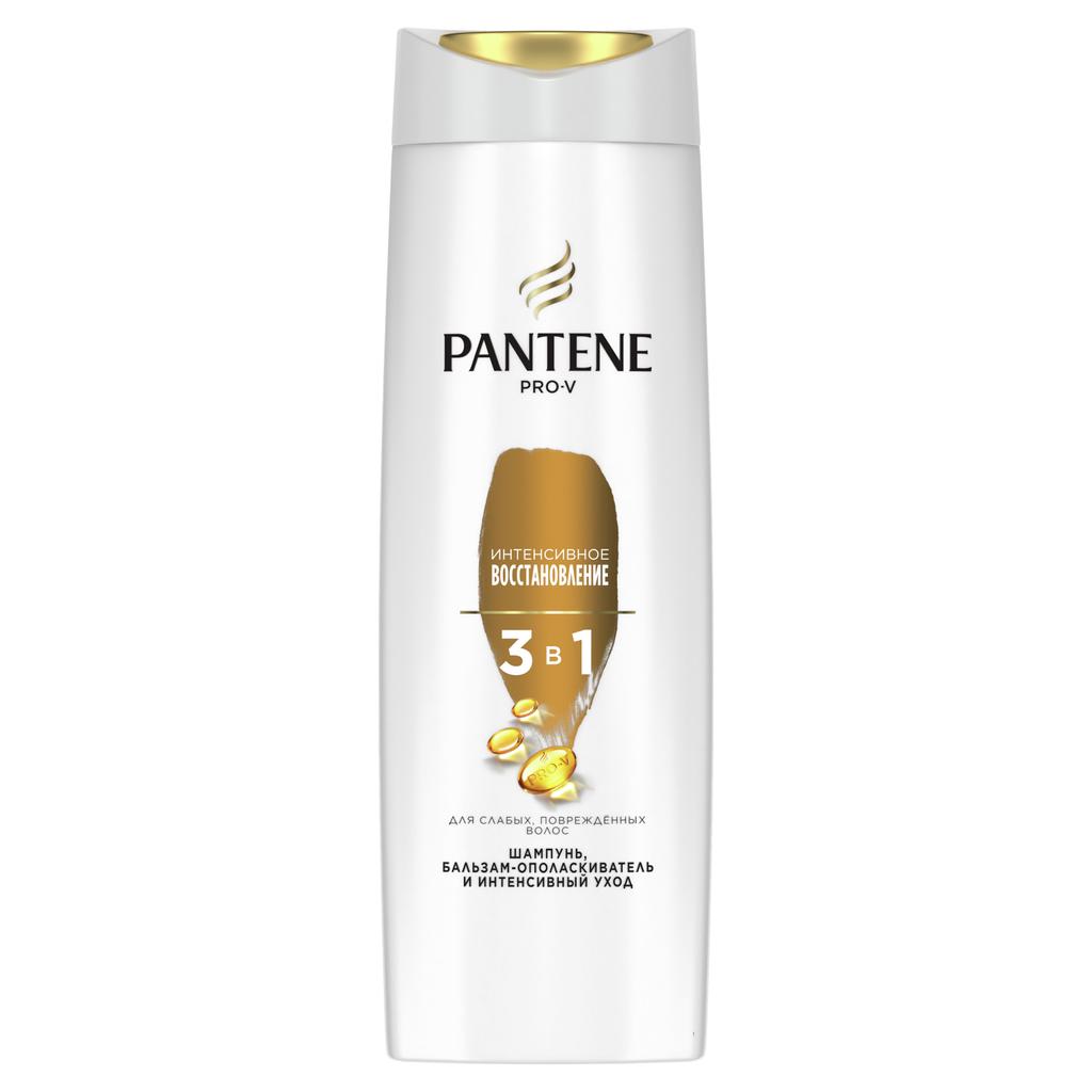 Шампунь 3 в 1 PANTENE Pro-V Интенсивное Восстановление для поврежденных и ослабленных волос 360 мл
