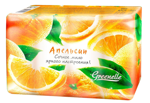 Мыло туалетное Фруктовое "Апельсин",груп. Упаковка 75*4