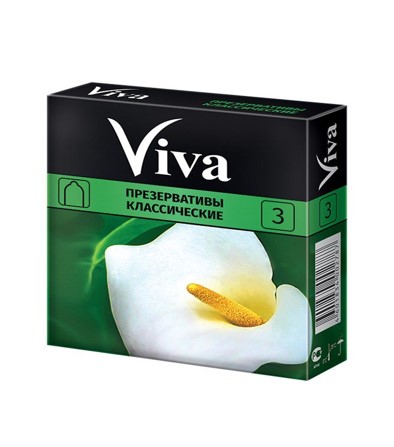 Презервативы Viva №3 классические