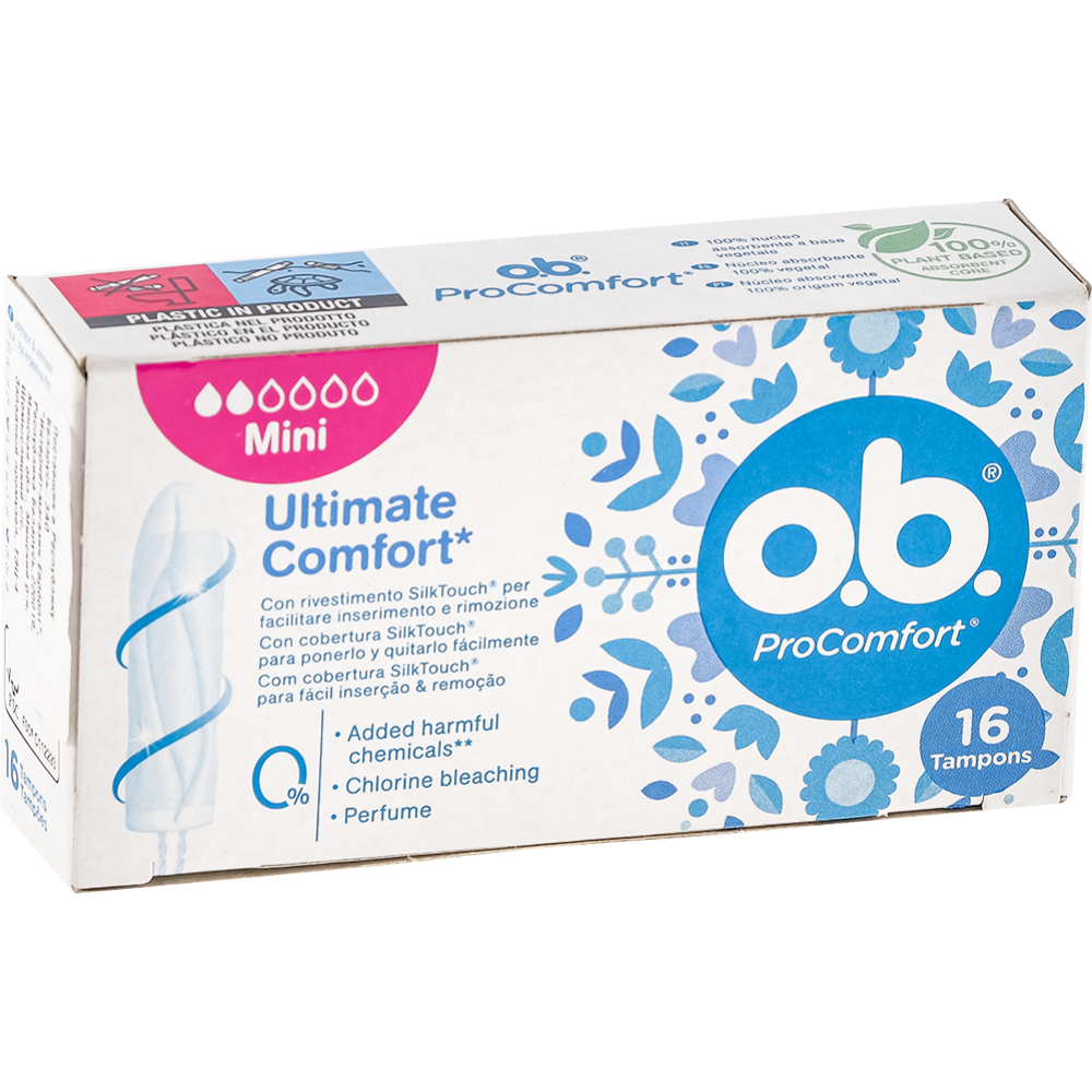 Тампоны OB 16 шт Procomfort Mini Tampony