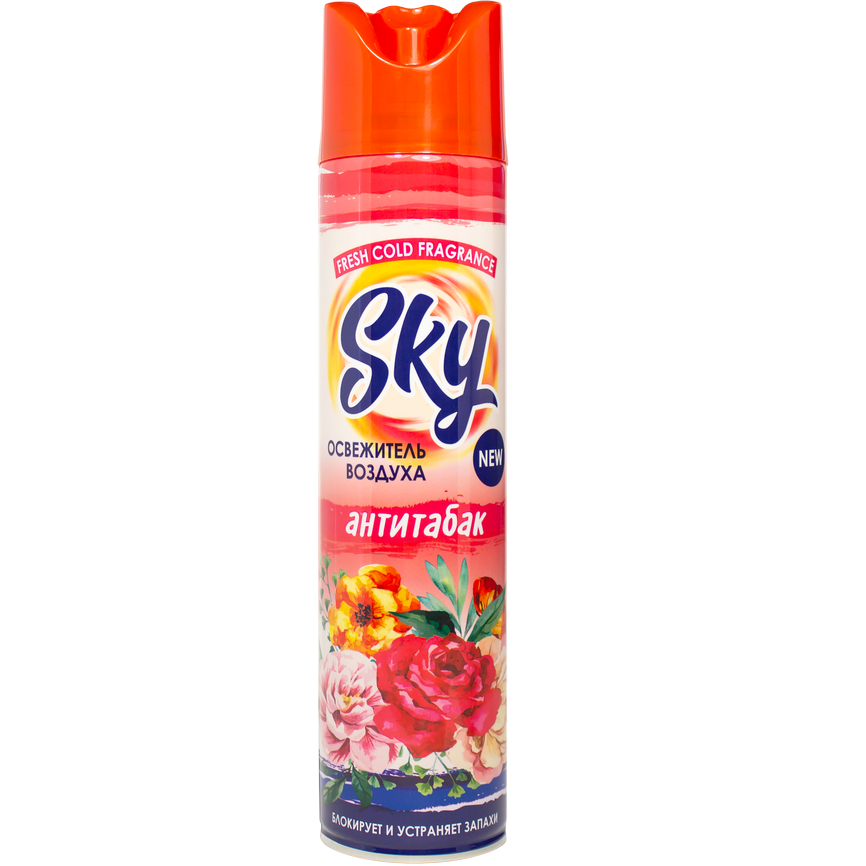 Освежитель воздуха Sky Антитабак 300мл