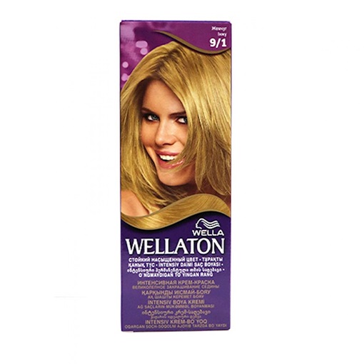 Веллатон / Wellaton Intense - Крем-краска для волос тон 9/1 