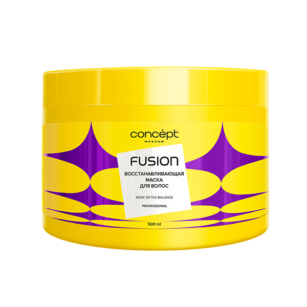 Маска для волос Concept Fusion восстанавливающая Detox Balance, 500мл 
