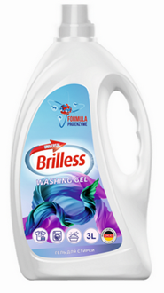 Гель для стирки Brilless "Universal Pro Enzym", 3 л
