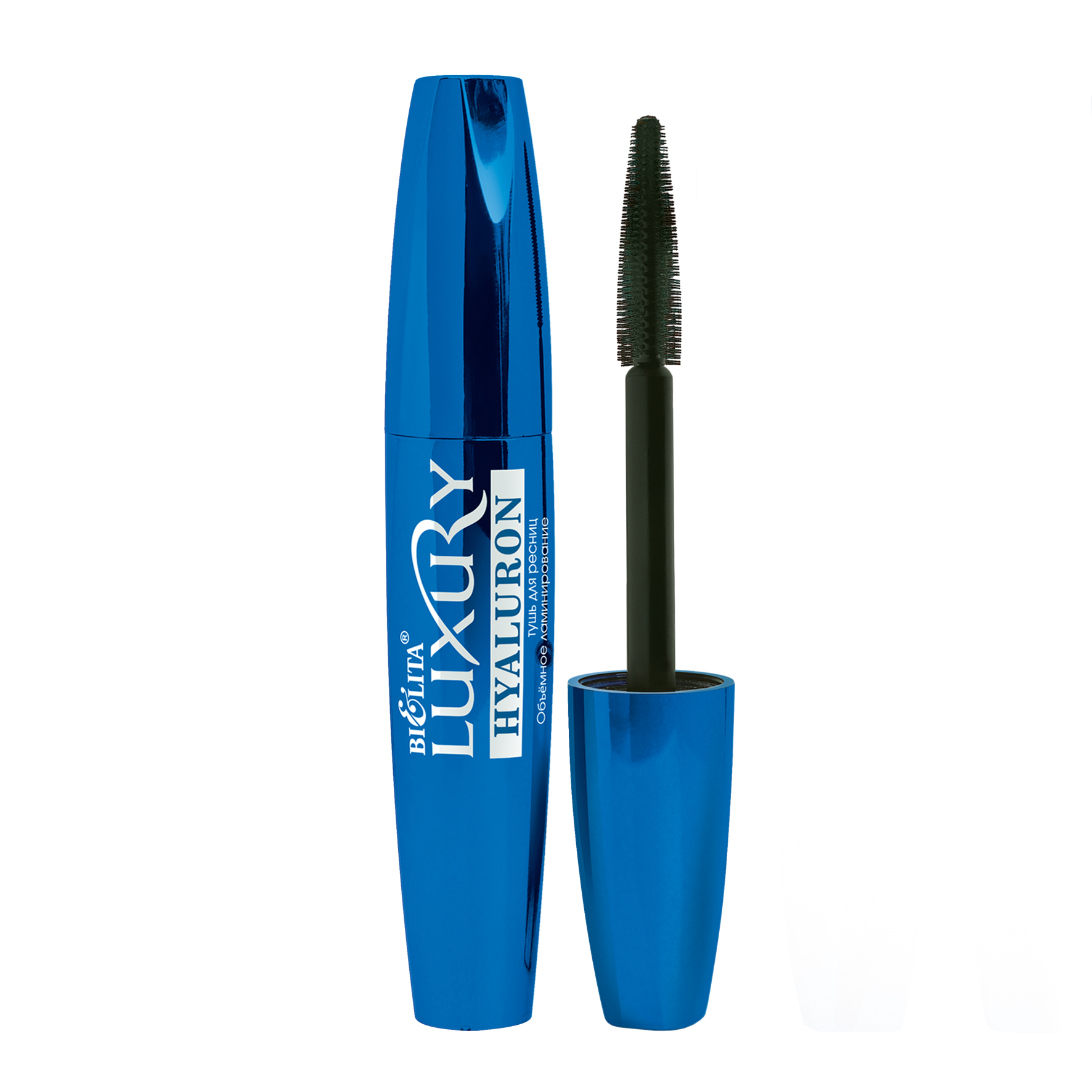 Тушь для ресниц HYALURON Объемное ламинирование, черная (12 мл LUXURY)