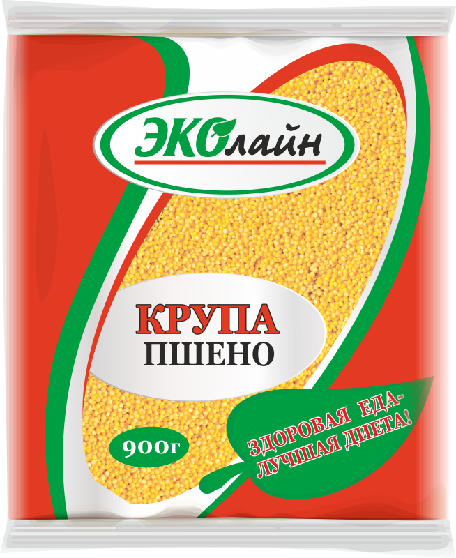 Пшено фас. 0,9 кг, РФ (20)
