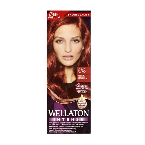 Веллатон / Wellaton Intense - Крем-краска для волос тон 6/45