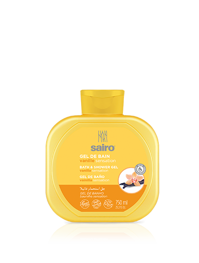 SAIRO Гель для душа и ванны ванильная сенсация / SAIRO BATH & SHOWER GEL vanilla sensation, 750мл