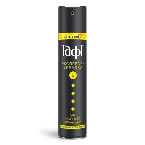 Лак для волос TAFT CLASSIC Power Экспресс-Укладка, 225 мл