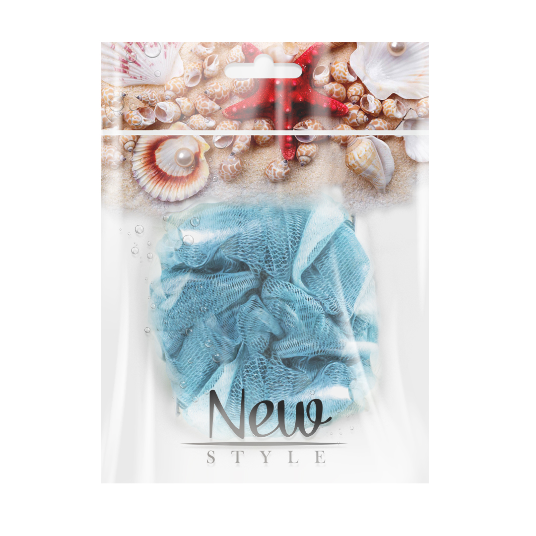 Мочалка для тела New Style 1шт, арт. 6126