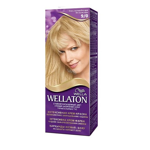 Веллатон / Wellaton Intense - Крем-краска для волос тон 9/0 