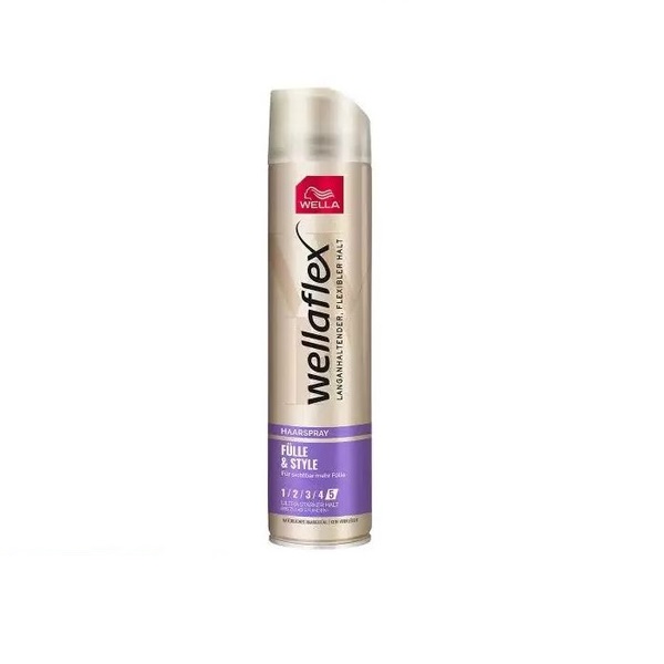 WELLA Wellaflex Лак для волос ультрасильной фиксации НАСЫЩЕННОСТЬ И СТИЛЬ / Haarspray FULLE & STYLE, 250мл