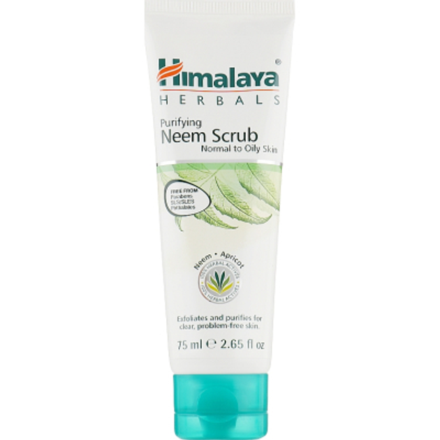 Скраб очищающий Himalaya Herbals с нимом, 75 мл