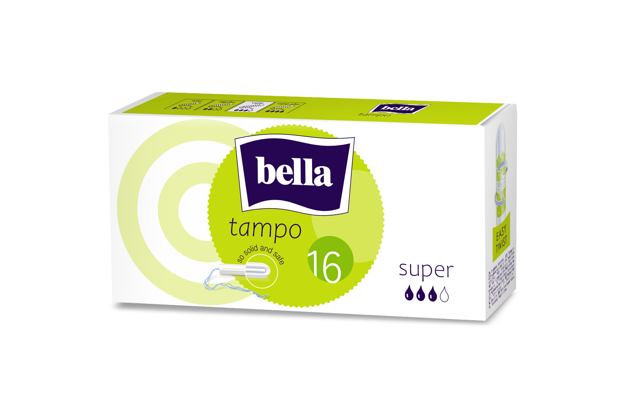 Tampo Bella Premium comfort Super Тампоны женские гигиен. Без апликатора,16 шт