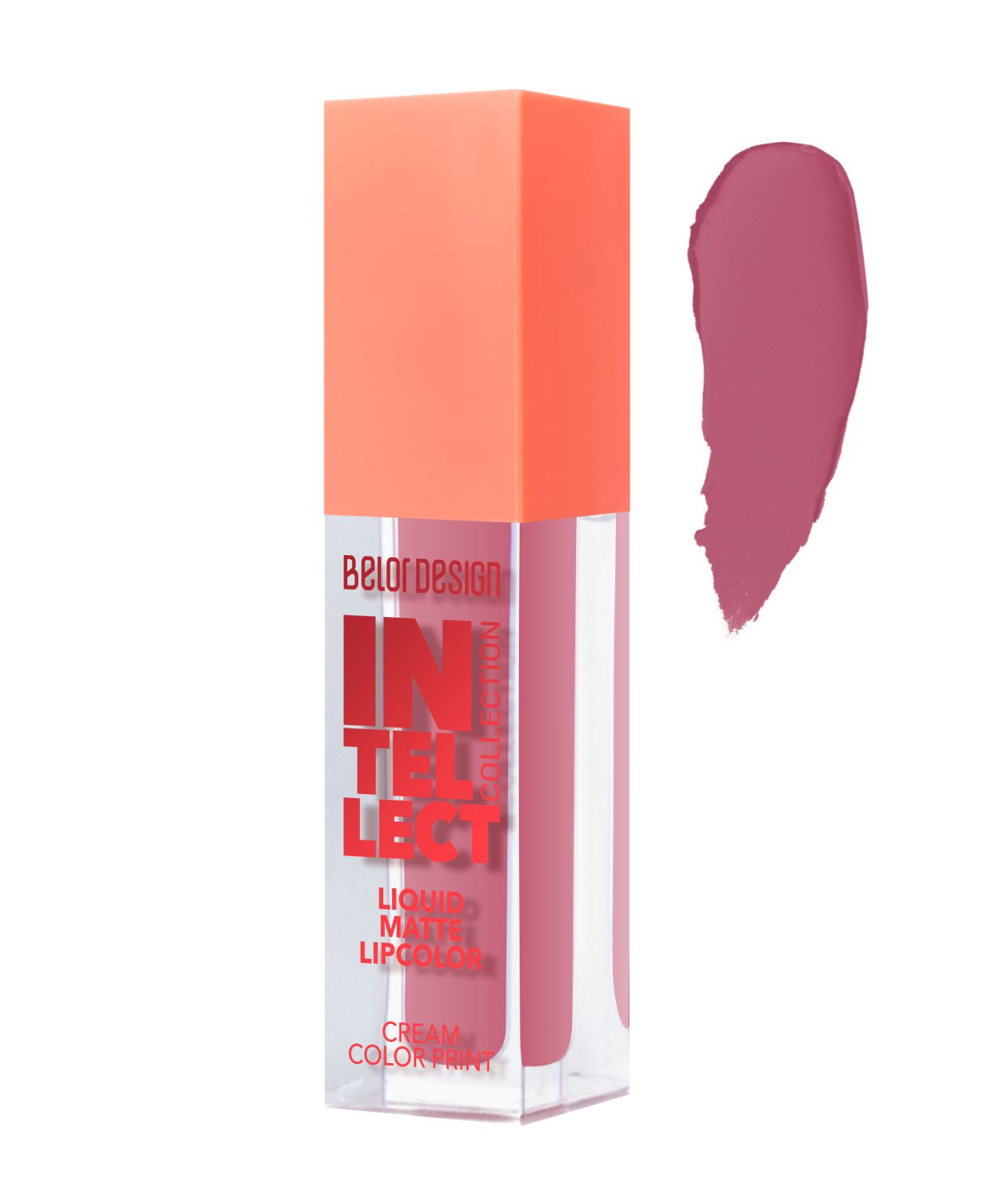 Краска для губ Intellect матовая  тон 5