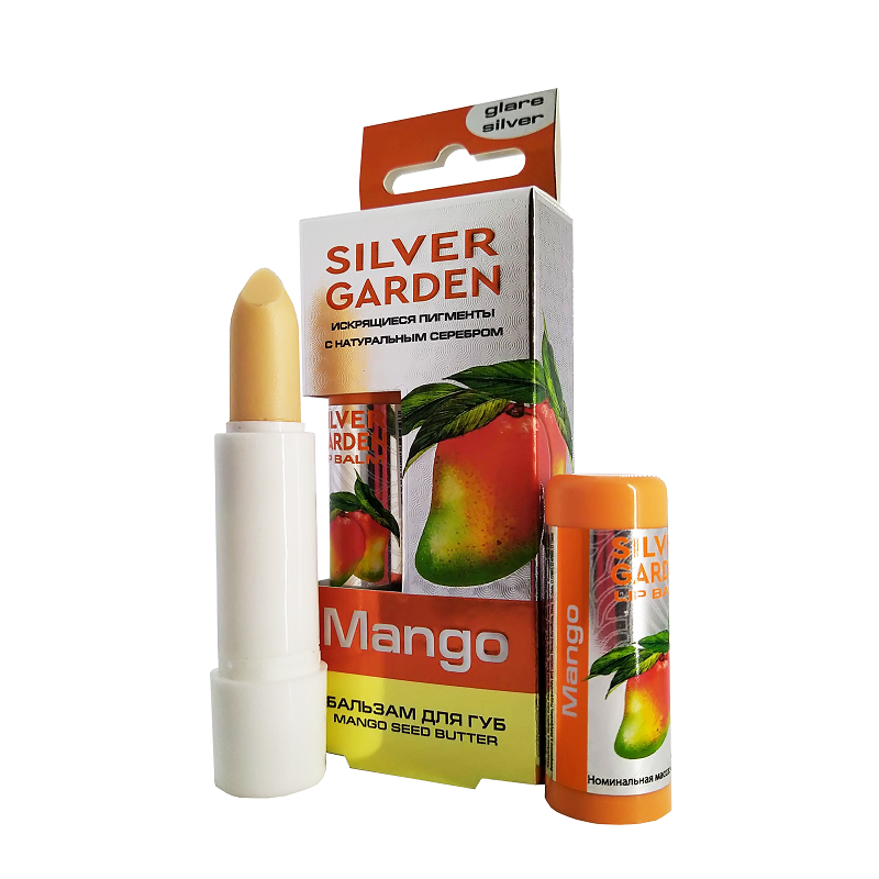 SILVER GARDEN   Бальзам для губ МАНГО  3,5г