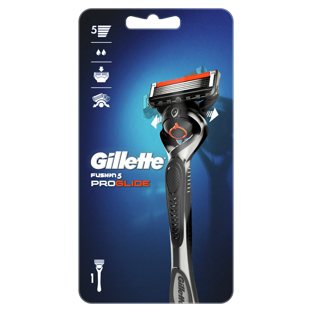 Мужская Бритва Gillette Fusion5 ProGlide, 1 кассета, с 5 лезвиями