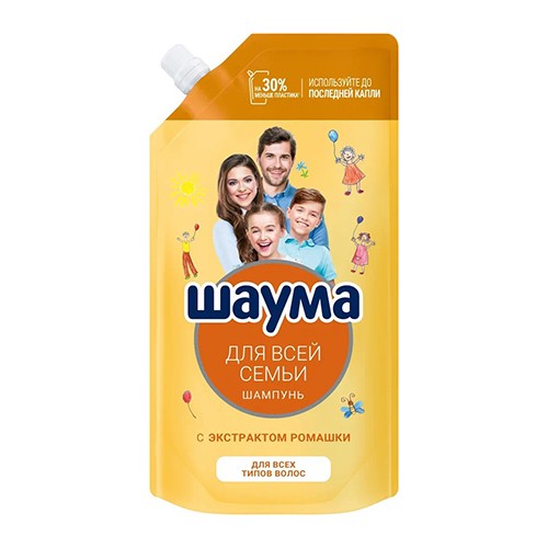 Шампунь ШАУМА Для всей семьи с экстрактом ромашки 250 мл