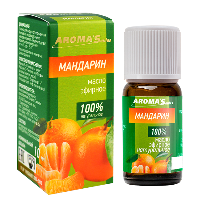 Масло эфирное  Мандарин, 10 мл