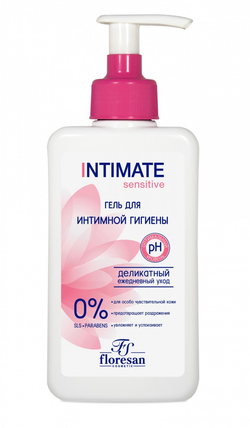 Деликатный гель для интимной гигиены Intimate, 250 мл
