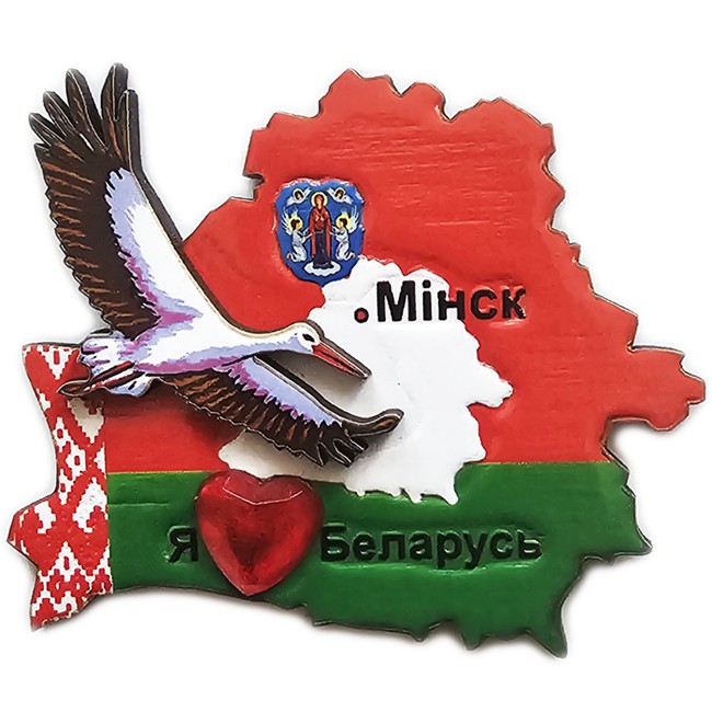 Магнит Карта, 3756