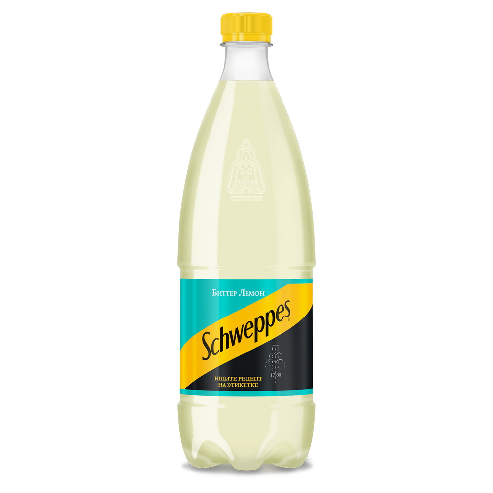 Напиток газированный Schweppes Биттер Лемон, 1 л