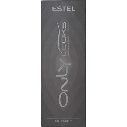 Краска для бровей и ресниц ESTEL ONLY looks, тон №604 графит