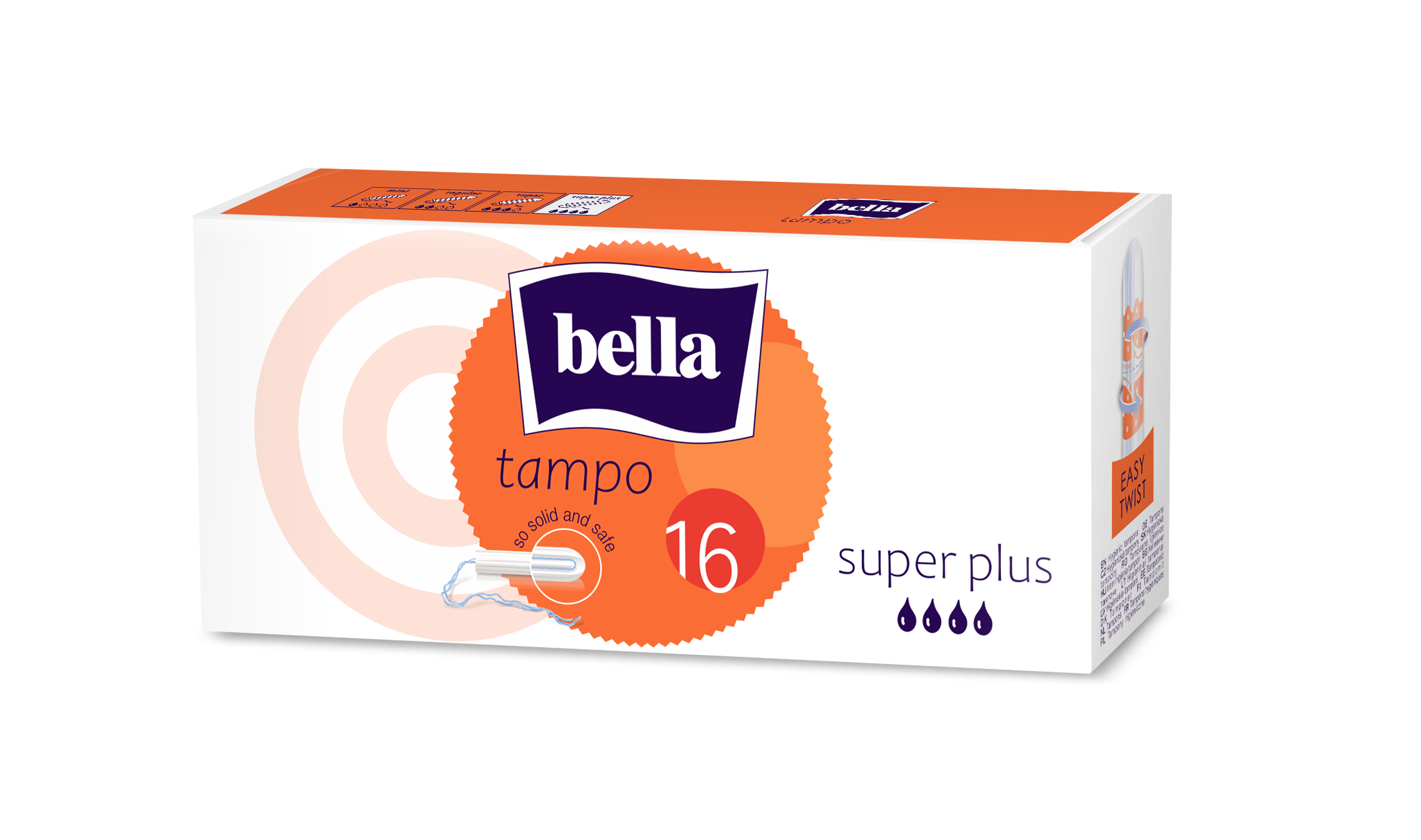 Tampo Bella Premium comfort Super Plus Тампоны женские гигиен. Без апликатора,16 шт