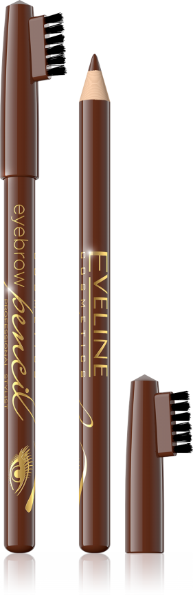 EVL Контурный карандаш для бровей серии Eyebrow pencil, т.Brown, 1,4г