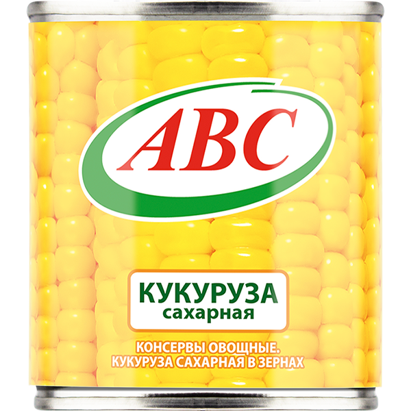 Кукуруза сахарная в зернах.Сорт высший 400г ж/банка