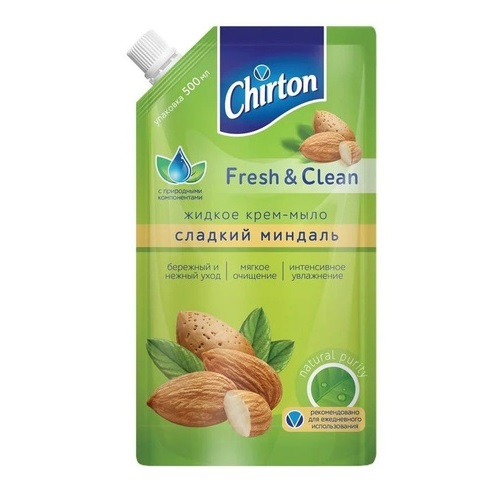 Крем-мыло Чиртон Сладкий миндаль жидкое 500мл