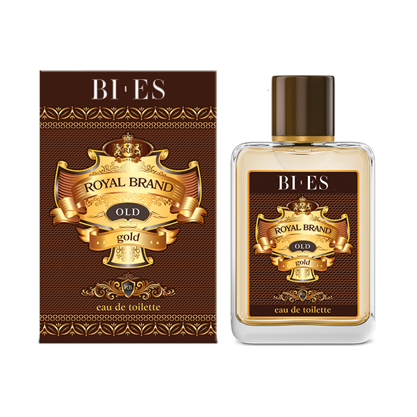 BIS Туалетная  вода для мужчин ROYAL BRAND GOLD, 100 мл