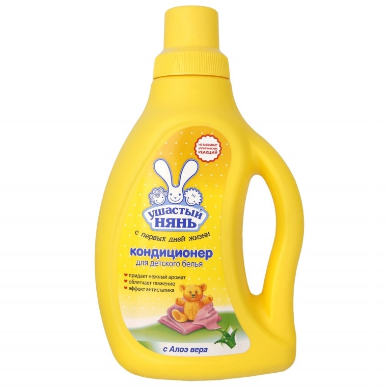 Кондиционер для белья детского Ушастый нянь, 750 мл