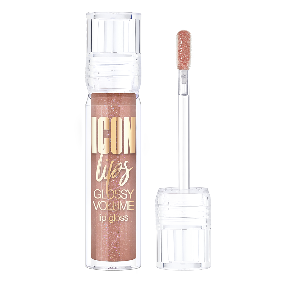 Блеск для губ с эффектом объема LUXVISAGE ICON lips glossy volume 3,4 г 507 тон 
