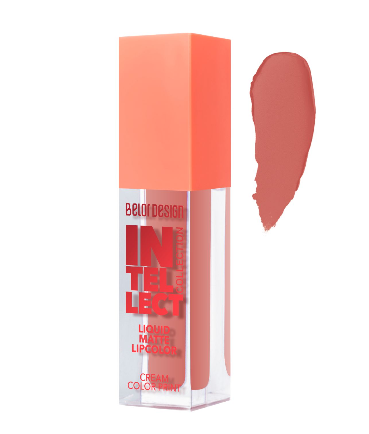 Краска для губ Intellect матовая  тон 6