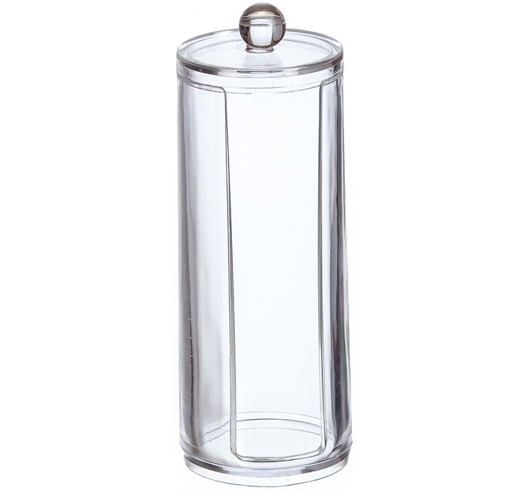 М 1604 Контейнер для ватных дисков - Прозрачный 4605196030952