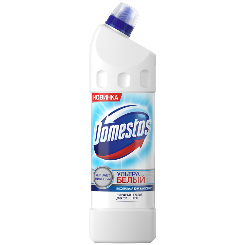 Средство чистящее для туалета Domestos Ультра белый, 1 л