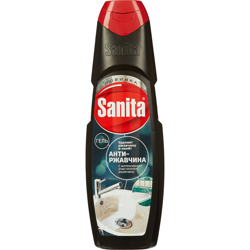Sanita Средство чистящее для кухни АнтиРжавчина гель 500 мл