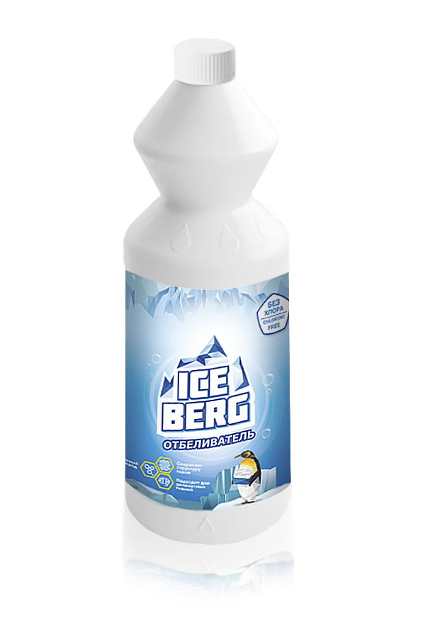 Отбеливатель «ICEBERG» без хлора 1 л
