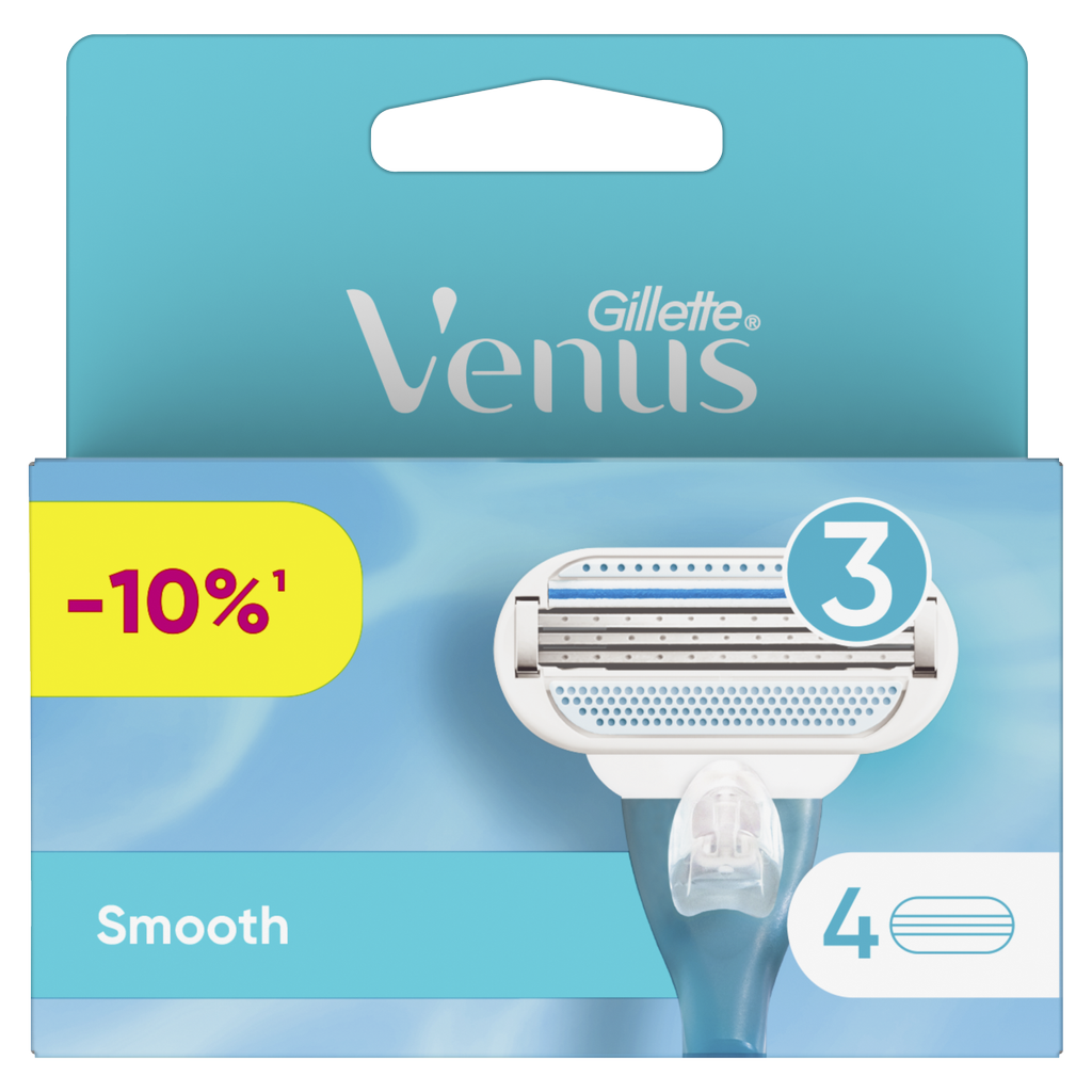 Кассеты Venus Smooth 4 шт