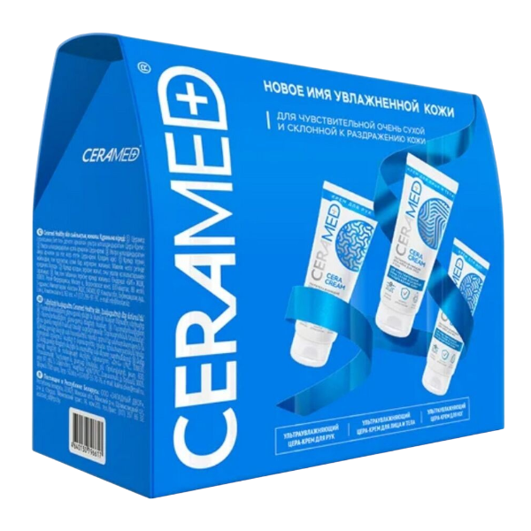 Подарочный набор Ceramed Healthy skin Церамед 100 мл, 75 мл x 2