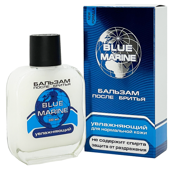 BLUE MARINE   Бальзам Увлажняющий после бритья 100 ml