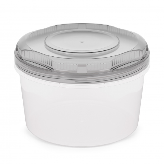 М1152 Емкость для СВЧ 0,7 л. (круглая) (уп. 14) шк 4607084494730